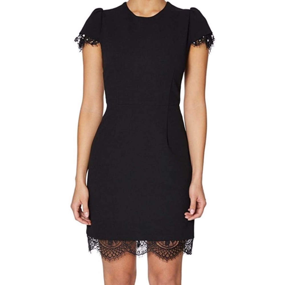 Betsy Johnson black lace Dress